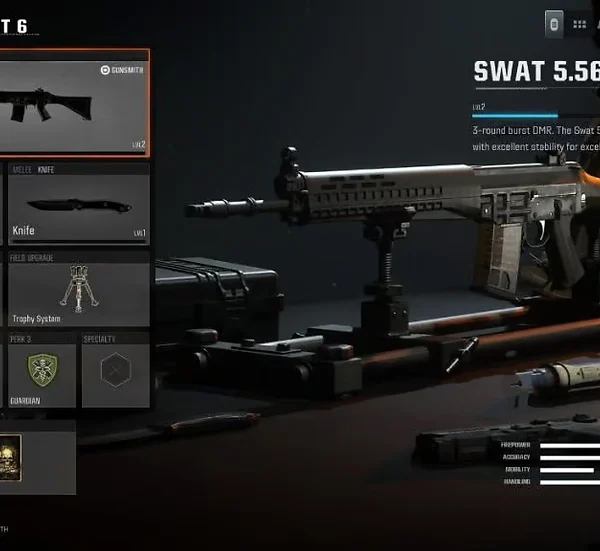 Melhor Classe SWAT 5.56 em Call of Duty: Black Ops 6