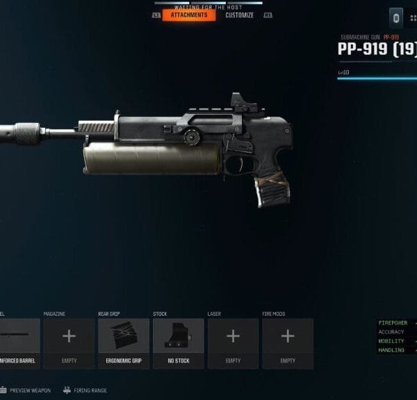 Melhor Classe PP-919 em Call of Duty: Black Ops 6