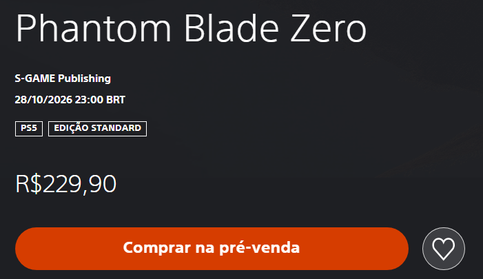 preço localizado de phantom blade